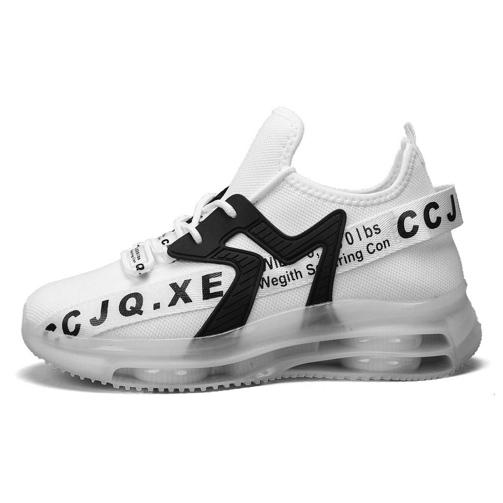 Large size sports style casual shoes spring new wear low top breathable mesh