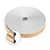 5M/10M Door Window Seal Strip DIEP Self-adhesive Acoustic Foam Sealing Strip Tape Insulation Windproof Rubber Weatherstrip