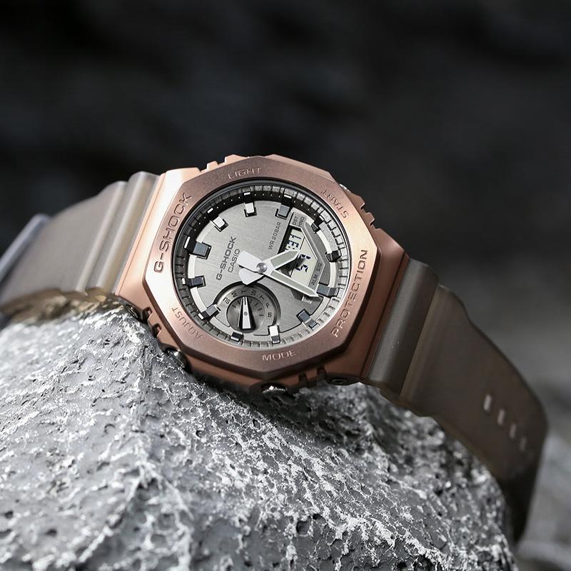 CASIO Men Full Metal Series Watch GM-2100MF-5APR GM-2100MF-5APR