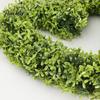 Lazy Friendly Plant Decor Artificial Heart Wreath Fake Green for Wall Door No Watering Window Indoor Outdoor Use Care Required Realistic Hanging