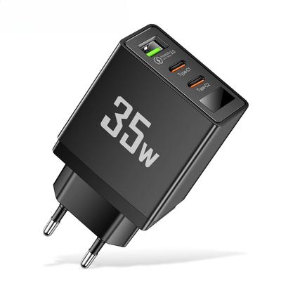 Încărcător Rapid USB cu Port Dual PD 35W Tip C Adaptor Telefon Mobil Încărcător de Perete cu Încărcare Rapidă pentru IPhone 16 15 14 Xiaomi Samsung Oneplus