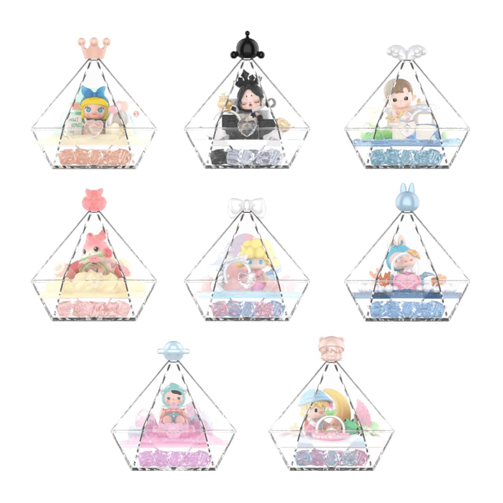 POPMART Wishes At Your Fingertips Series Scene Set Popmart Gacha Gacha Blind Box Figure Plastic Model Premium Toy PVC Soft Vinyl Original Character