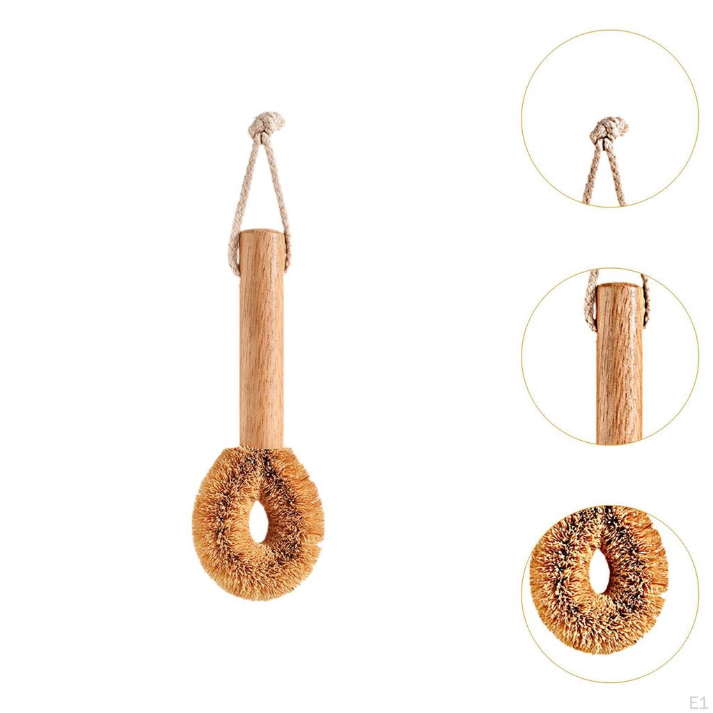 Topf- und Pfannenbürste, Mehrzweck-Küchenreinigungswerkzeug, Haushaltsgeschirr zum Aufhängen