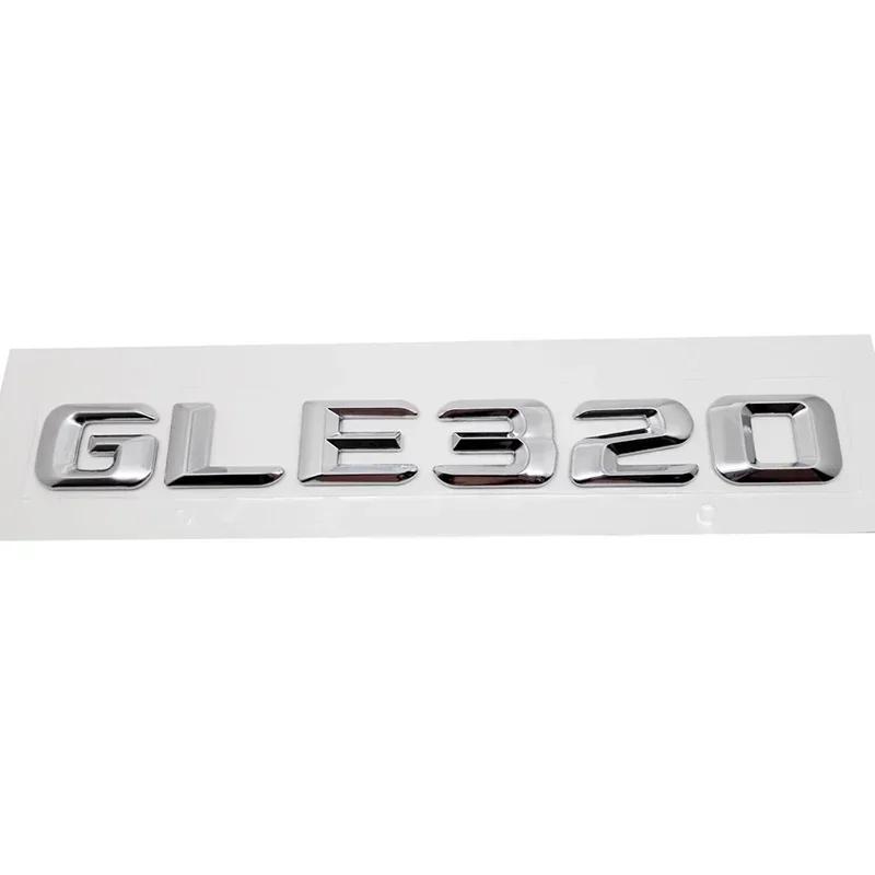 3D Car Rear Trunk Sticker Tail Number Emblem for Mercedes Benz GLE43 GLE63 GLE300 GLE320 GLE350 GLE400 GLE450 GLE500 GLE550