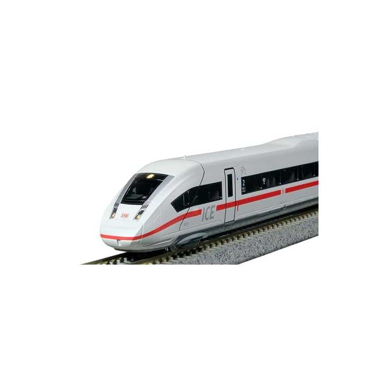 KATO N Gauge ICE4 Basic Set, 4-Car Model Train, 10-2074