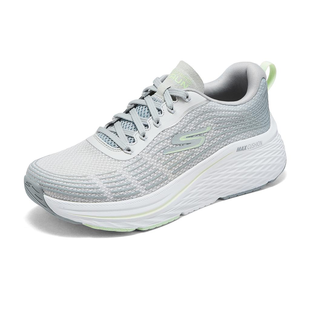 Skechers Max Cushioning Elite 2.0 Comfortable Versatile Durable Low-Top Lifestyle Casual Shoes Women Sneaker Gray 129625-LTGY