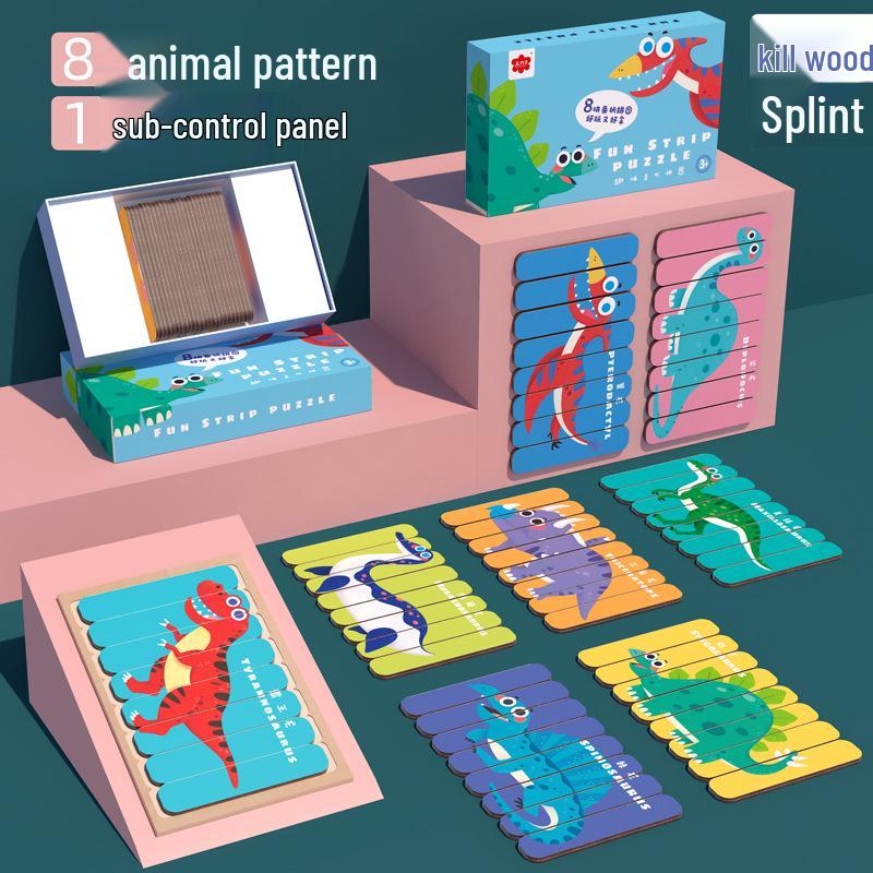 

Детская 3D игра-пазл с животными