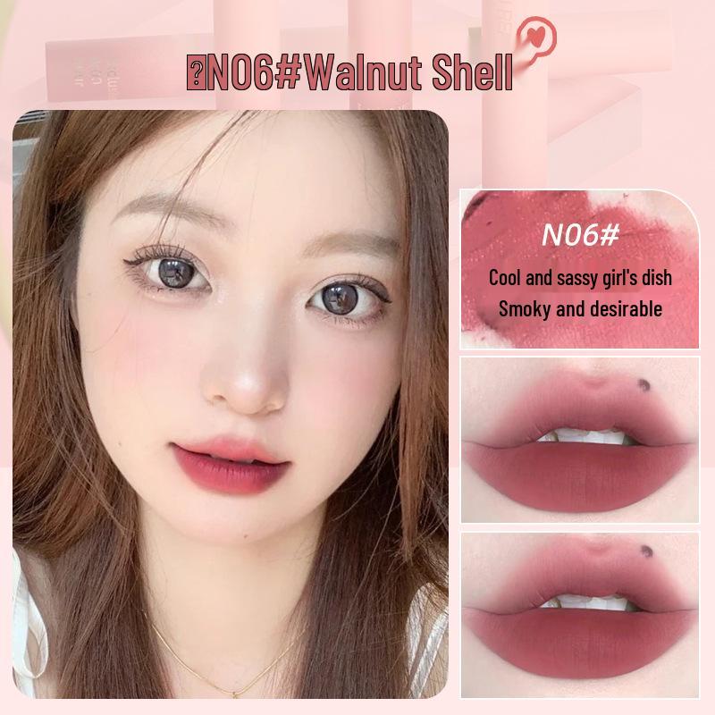 

Helen Lady Matte Velvet Lip Glaze - Student-Friendly Domestic Makeup Lipstick