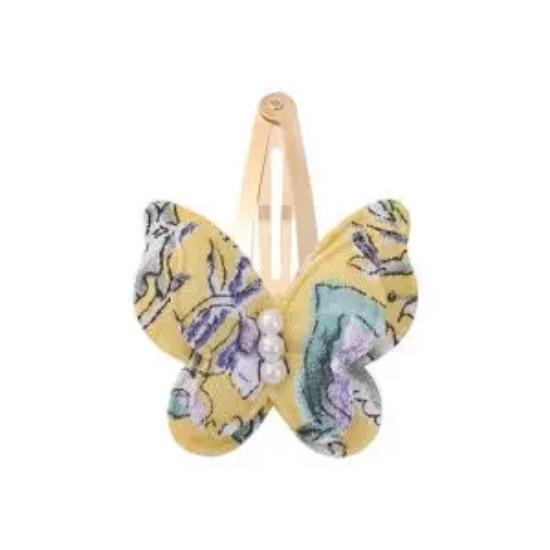 40 Style Butterfly Hair Clips Print Alloy Hairpin Simulated Pearl Bow Hair Clip Kids Hairbangs Diy Korean Accessories