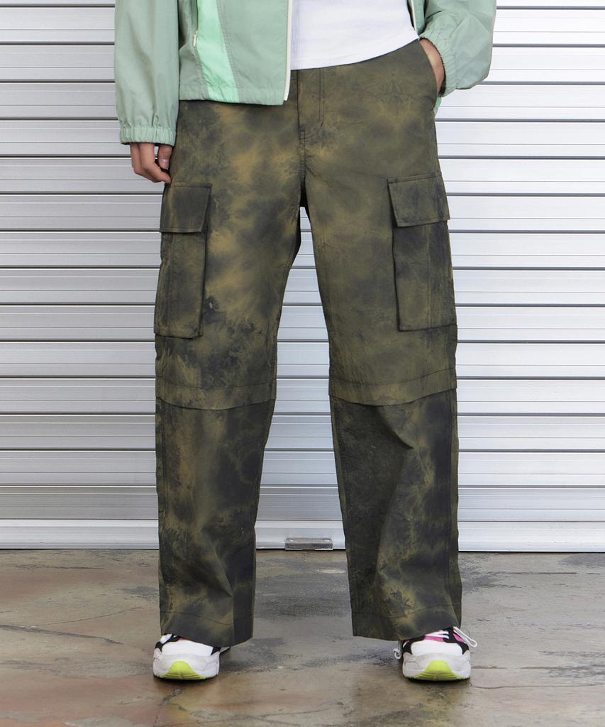 Nontai Cloud Nylon Cargo Pants (Khaki)