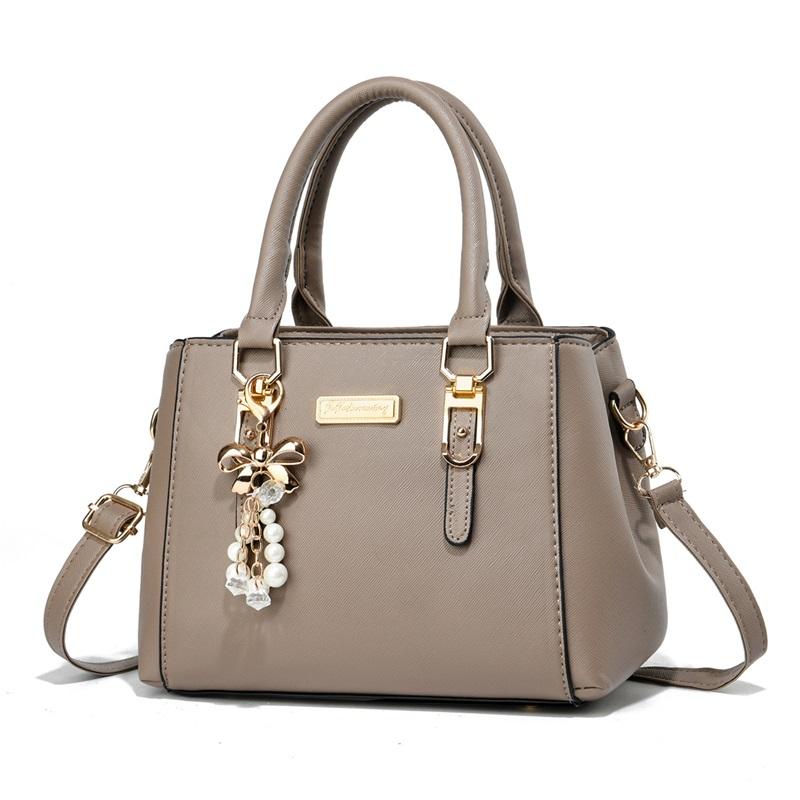 Fashion All Match Small Women Handbag Portable Hand Carry Multiway Single Shoulder Crossbody Daily Matching Purse