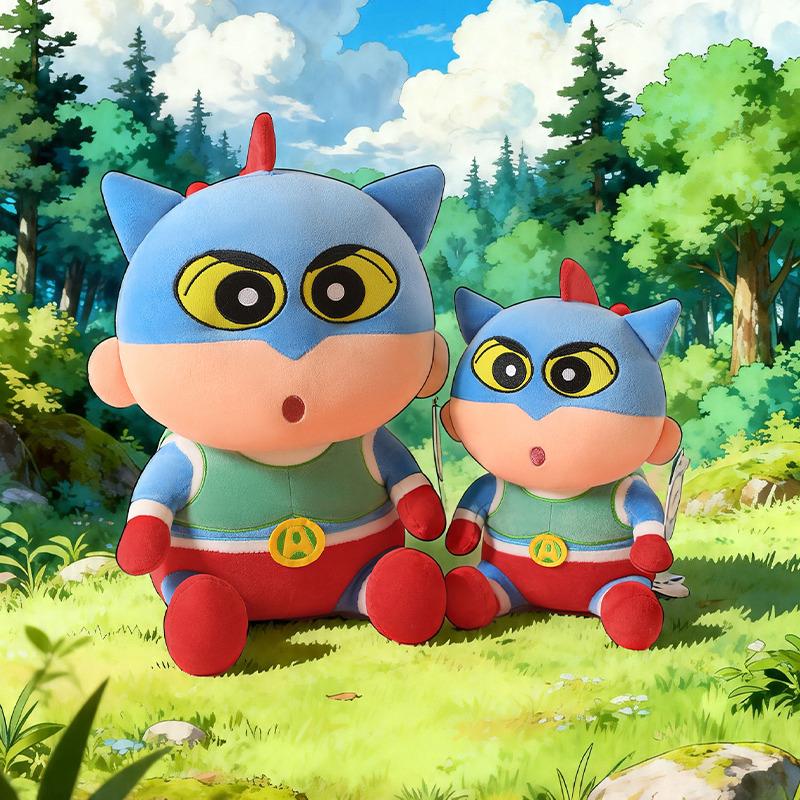 Crayon Shin Chan  Plush Toy Soft Stuffed Anime Doll Japanese Style Cute Cuddly Home Decor & Birthday Gift