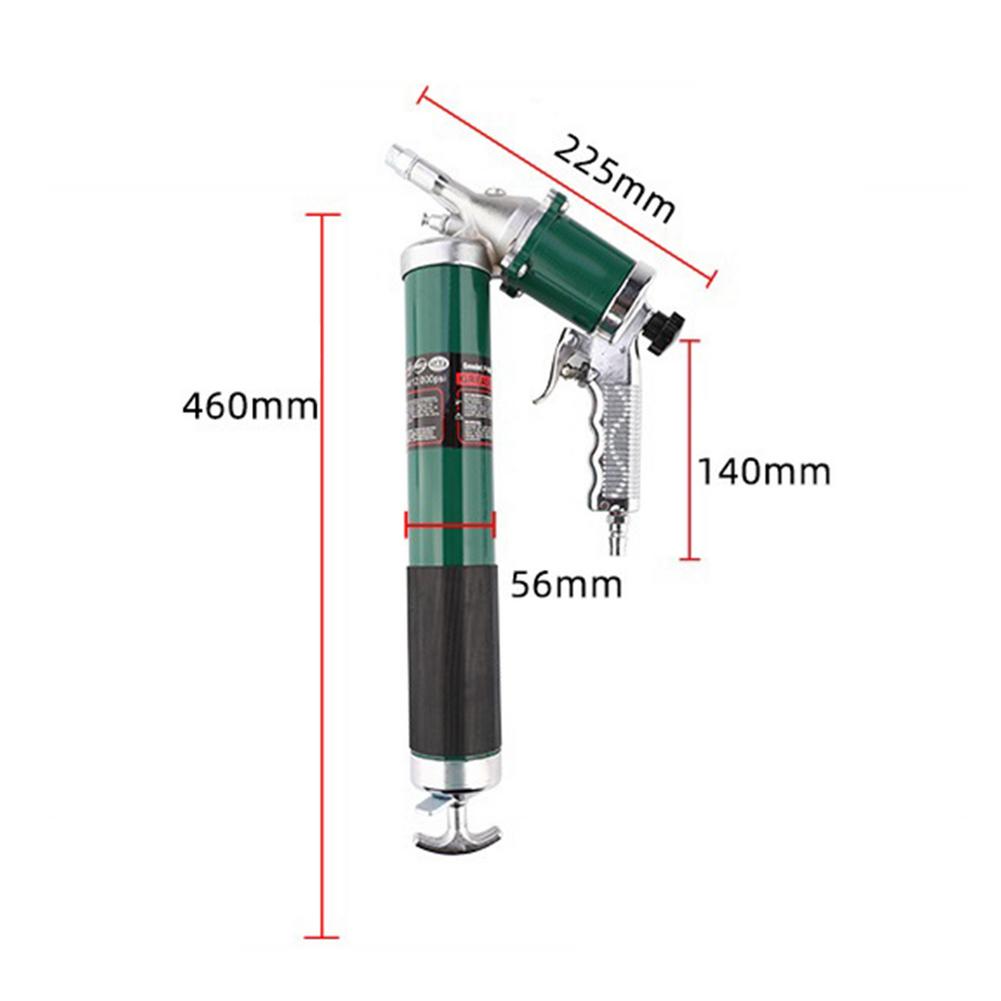 Kit de herramientas de lubricación para reparación de vehículos, jeringa de mantequilla transparente, manual, de 400 cc, para automóviles, SUV, camiones, excavadoras y carretillas elevadoras
