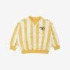 New Balance Kids Ready Set Rugby Vertical Stripe Sweat Yellow Nk9cg1303u 30