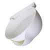 Strainer Bowl 2 Layer Fruit Colander Basket Plastic with Phone Bracket for Kitchen Food White