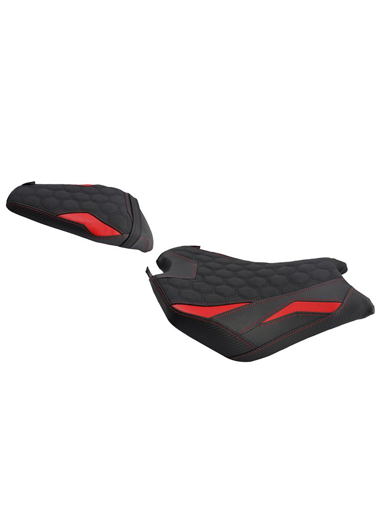 Front&Rear Raider Passenger Cushion Kit Red2 For Kawasaki Z900 Zr900-F 2025-