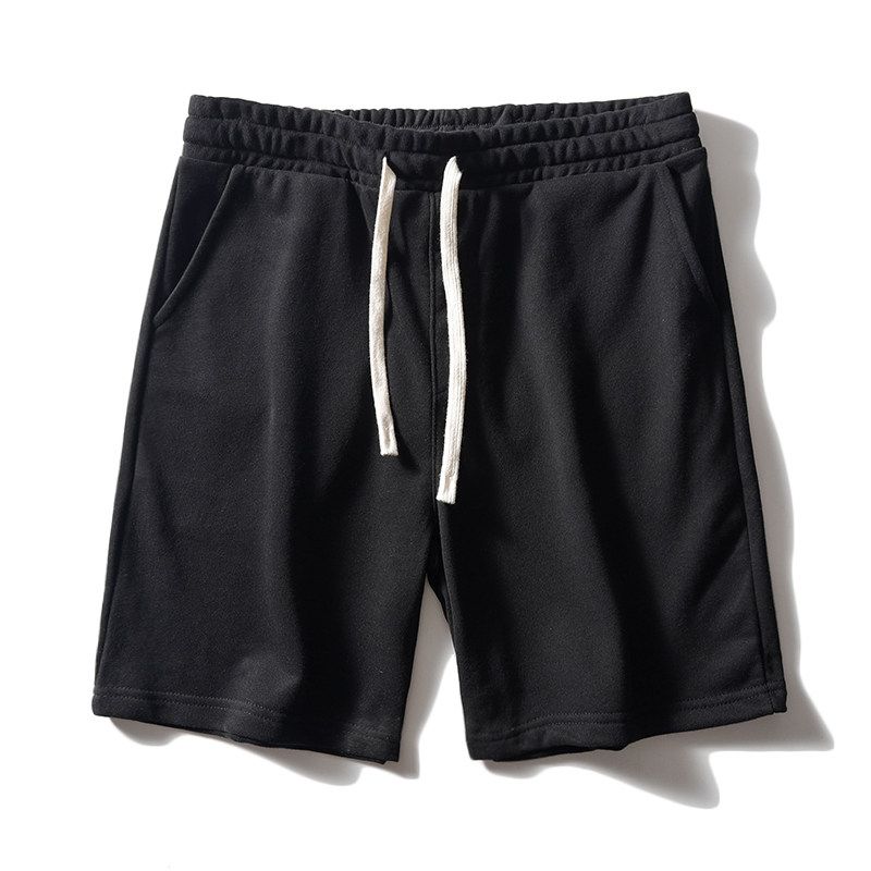 Trendy Fitness Terry Export Export Tail Order Shorts Black XL