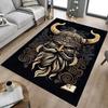 1pc Viking Helmet Carpet Anti Slip Polyester Floor Mat for office,Bedroom