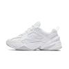 Nike M2K Tekno Textile, Artificial Leather Low Top Chunky Sneakers Women's Pink White AO3108-100(TeamS-S-BOX)