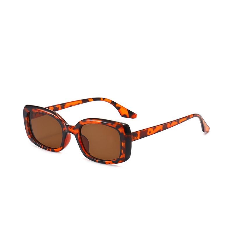 New Style Personalized Square Frame Sunglasses,Uv-protective Sun Glasses Fashionable And Versatile Street Style Sunglasses,5236