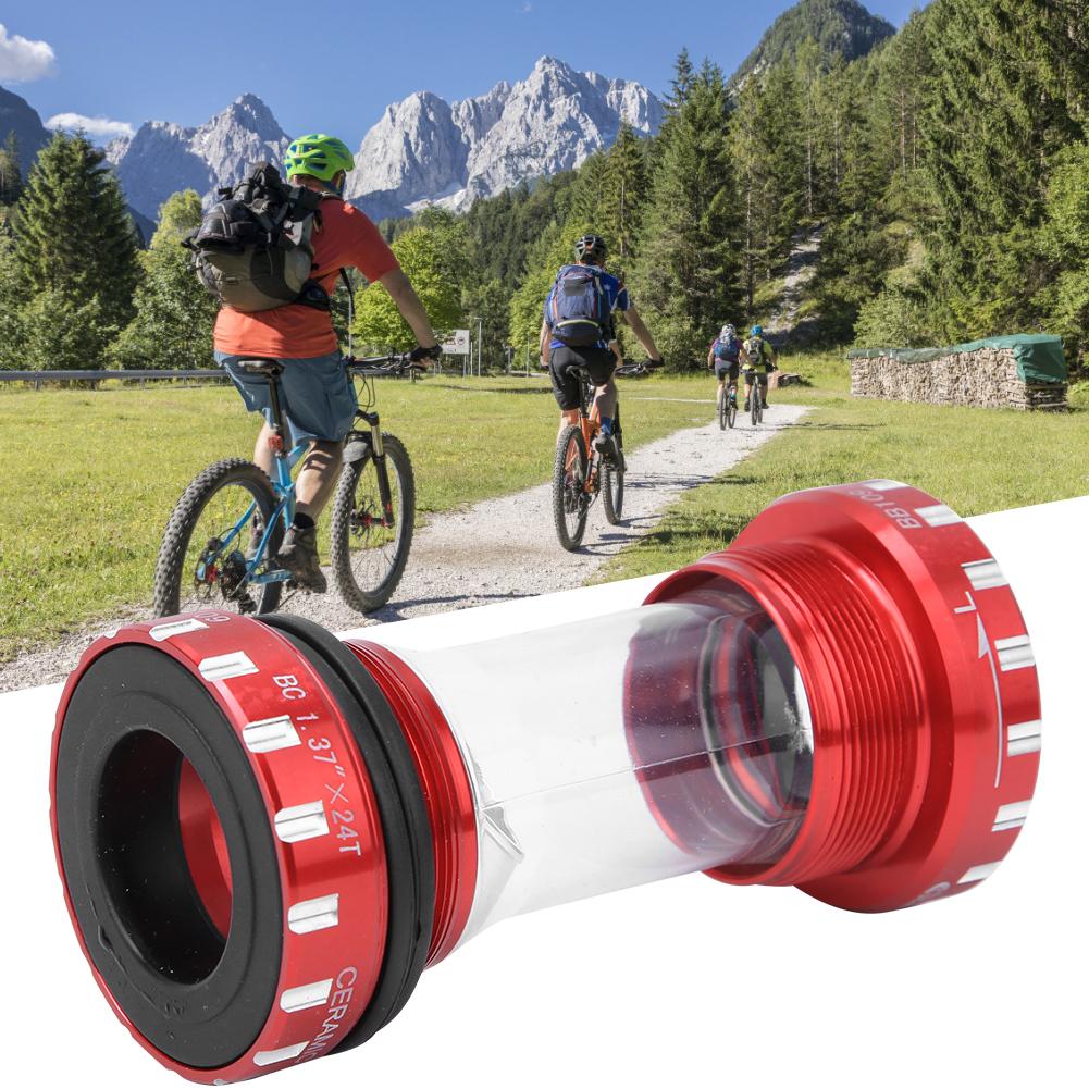 ZTTO Alloy Bike BB109 Ceramics Integrated Screw In Bearings Thread Bottom Bracket Bicycle