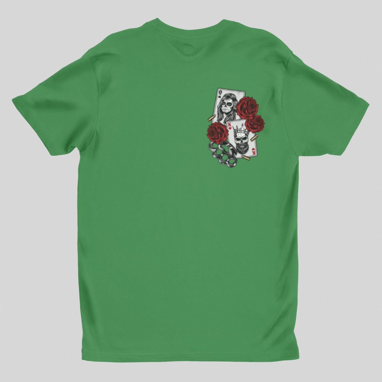 Skull-Cards-Tee S разноцветный