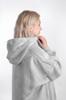 Kocoblouse tv blanket hoodie long women's men's soft unisex bathrobe