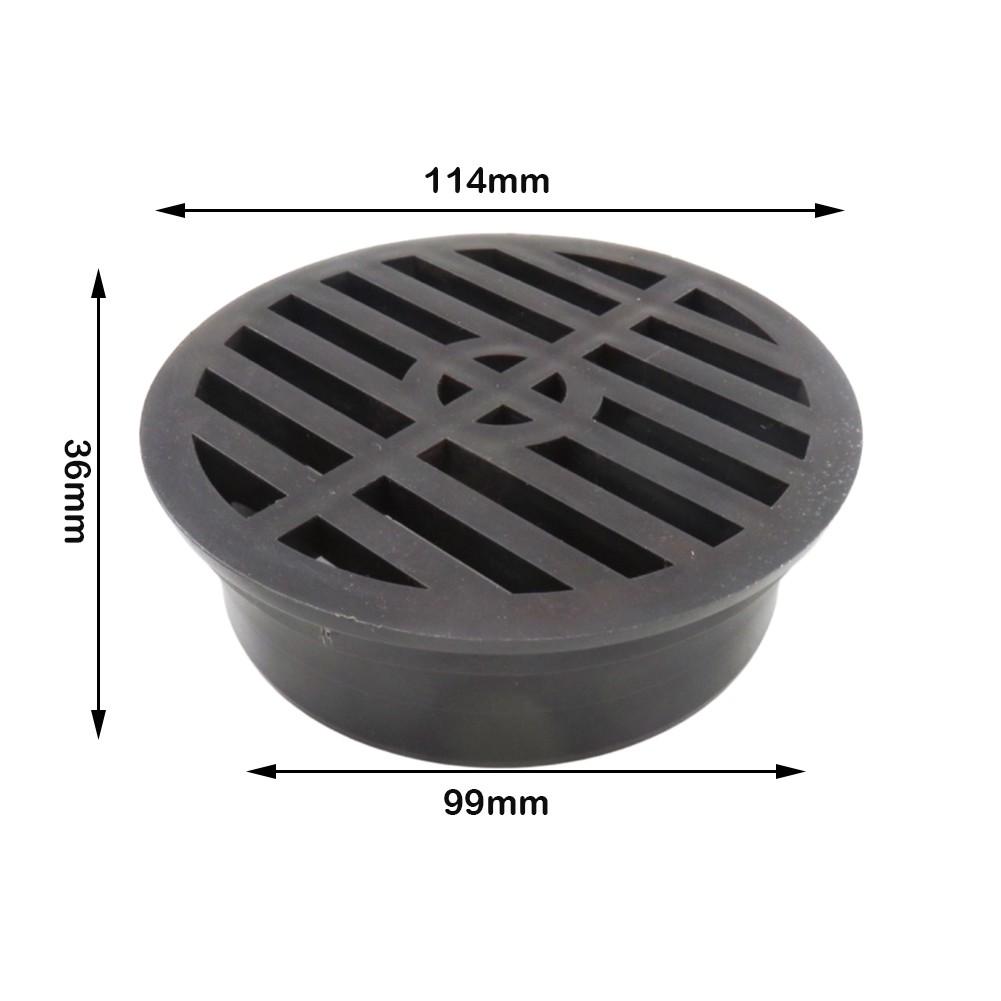Lawn Drain Cover PVC Drain Grate Outdoor Drainage Outlet