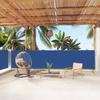 VidaXL Retractable Side Awning Blue 140x1000 Cm 318028