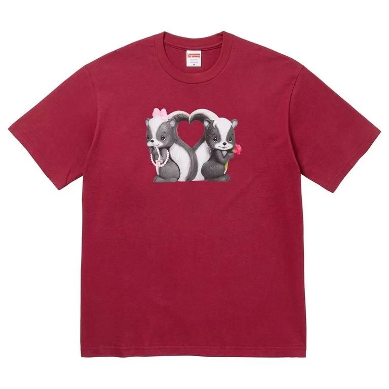 Supreme Skunk Tee Cardinal M