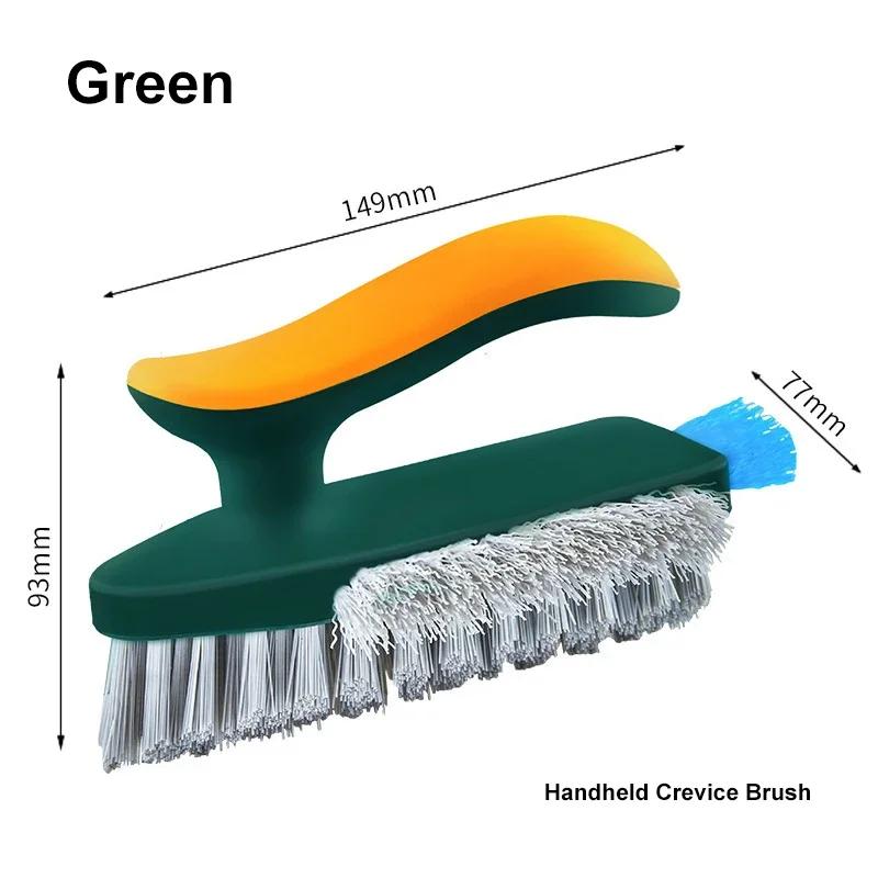 Multi functional triangular gap brush,household stove brush,wall and window brush,bathroom cleaning brush,essential for cleaning