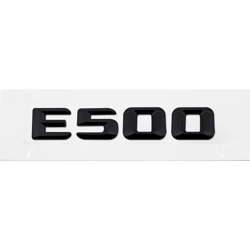 Car Rear Trunk Number Letter Sticker Tail Box Emblem Badge for E Class E300 E320 E350 E400 E420 E430 E500 E550 Logo Decal