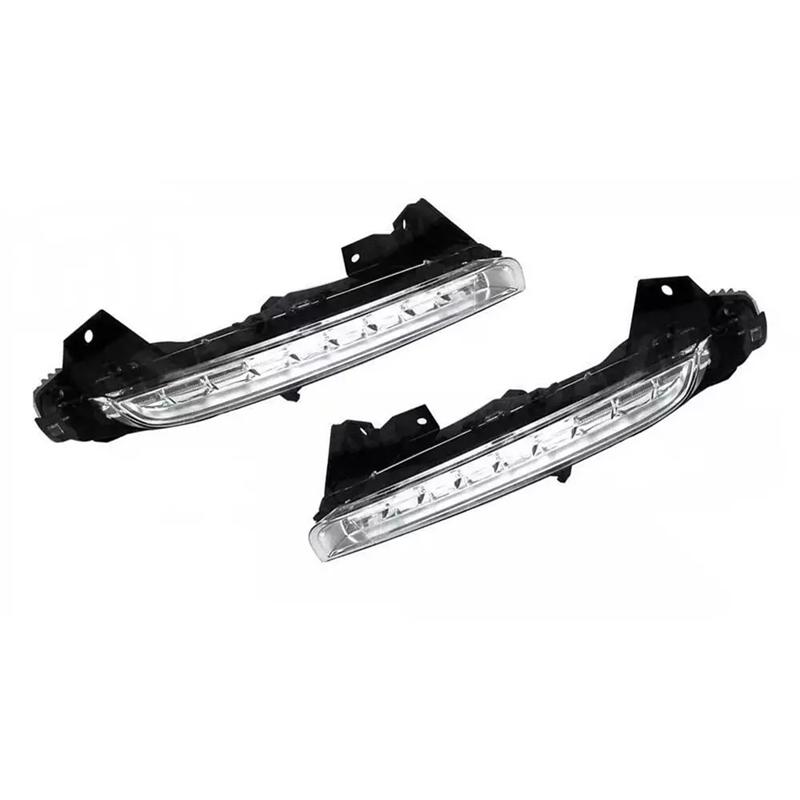 Authentic Car Front Bumper LED Daytime Running Light DRL Turn Signal Lamp For Porsche Panamera 2014-2017