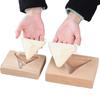 Sturdy Wooden Triangle Baozi Mold Easy To Release Sushi Rice Press Shaper  Baking