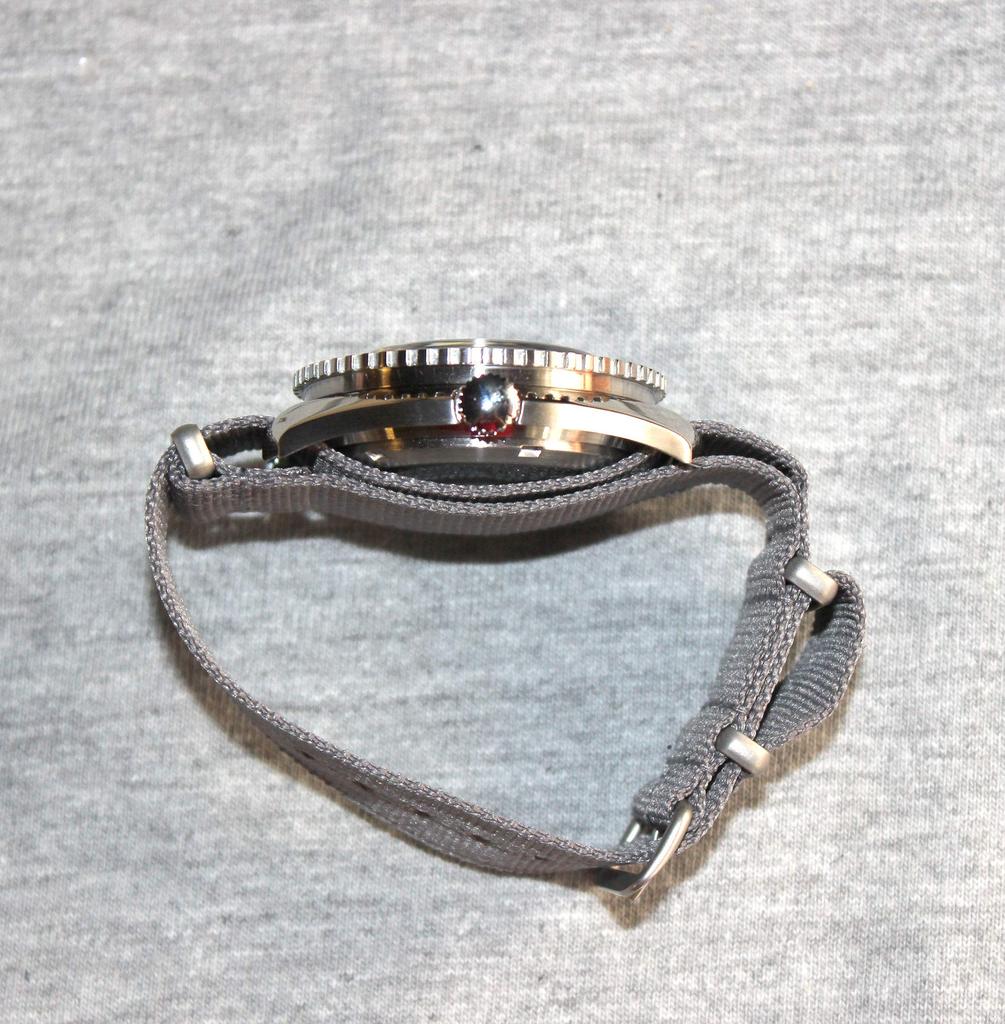 Uhr Militäruhr NAVAL MILITARY WATCH Automatik ROYAL Military Diver TYPE [Naval co.] MIL.-05 SV/Grau