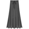 Split Skirt Women's Spring and Autumn Long Skirt Modal Strap A-line Skirt Slim Long Skirt Skirt
