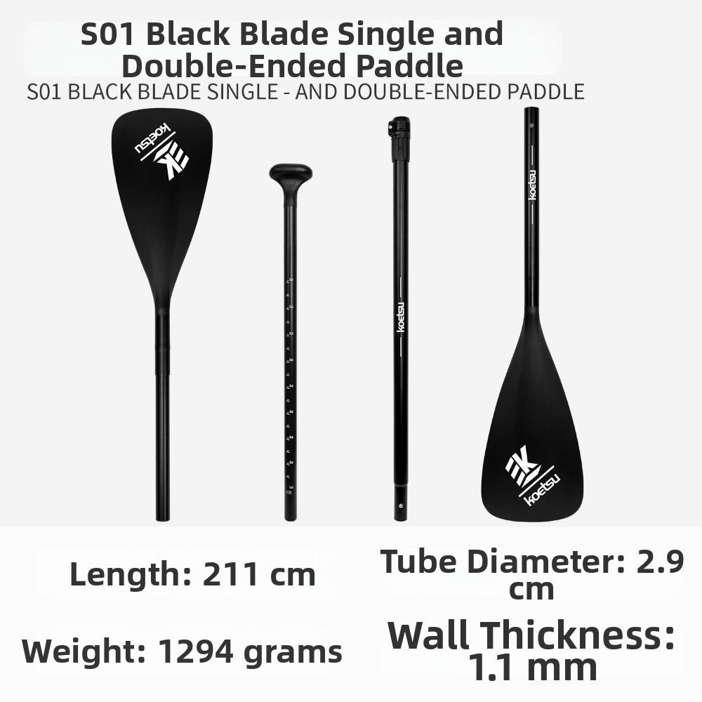 Adjustable Surfing Paddle Aluminum Alloy Water Sports Boat Paddle  for SUP Board and Kayak