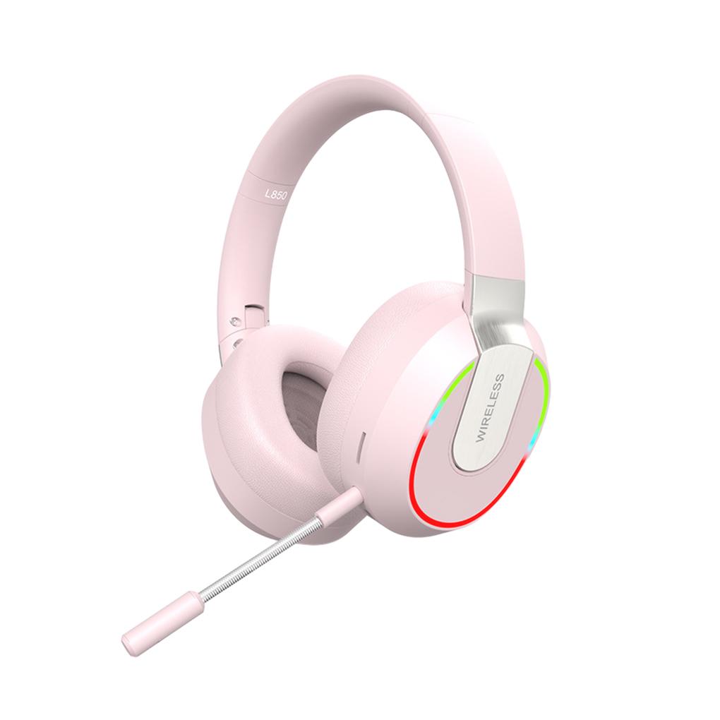 

Headphone Wireless Bluetooth TWS HIFI Headset Passive Noise Reduction Game Earphone Subwoofer Earplug for Iphone for Samsung рожевий