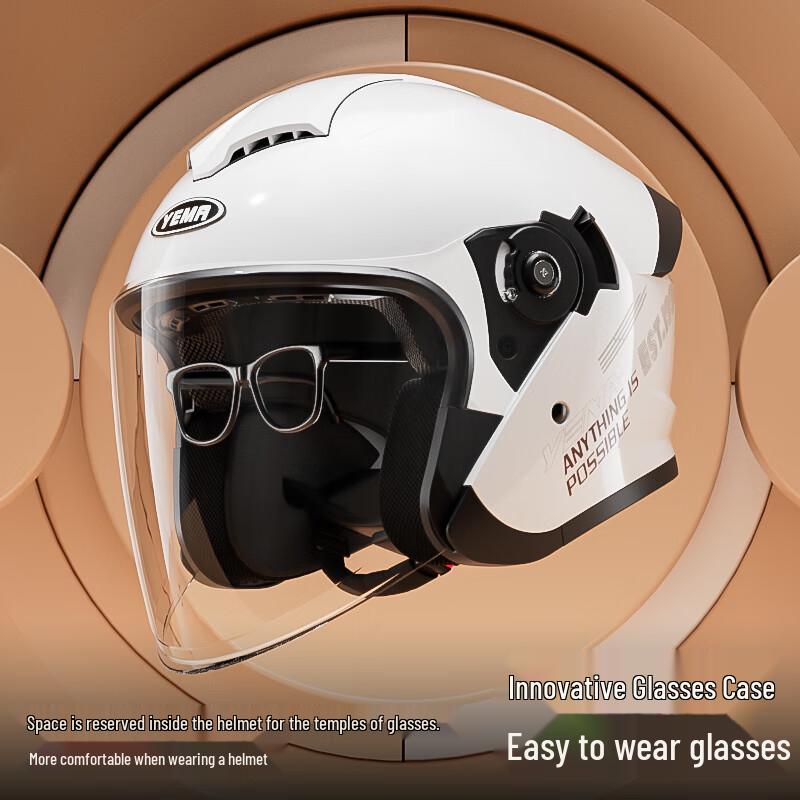YEMA 3C Certified All-Season Motorcycle Helmet