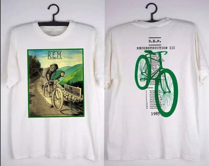 Vintage 1985 R.E.M. Reconstruction III Tour T-shirt size S-5XL M