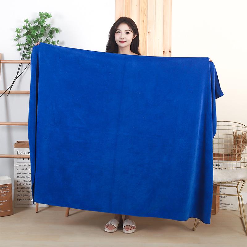 Large Absorbent Beauty Salon Towel: Ideal for Bath, Massage, or Spa, Personalized with Logo Options.