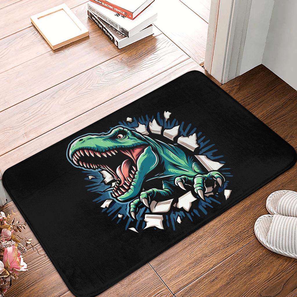 Chinese Red Dragon Front Door Floor Entrance Mats Outdoor Oriental Mythical Kitchen Bath Doormat Bedroom Carpet Rug