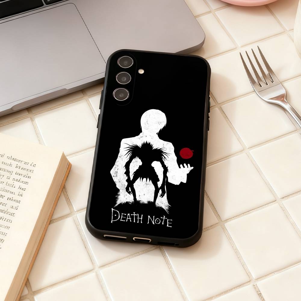 D-Death Anime N-Note  Phone Case For Samsung Galaxy A73,A72,A71,A70,A53,A52,A51,Others Soft Black Shell