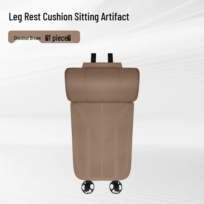 Multifunktionales perforiertes belüftetes Autositzkissen mit atmungsaktiver Beinauflage und Memory-Schaum-Stütze.