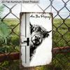 2D Flat, 1pc Vintage Humorous Aluminium Wall Art Sign "Are You Pooping!"- 8"x12" Aluminium Rustic Bathroom Decor, Funny Highland Cow Wall Art, Gag