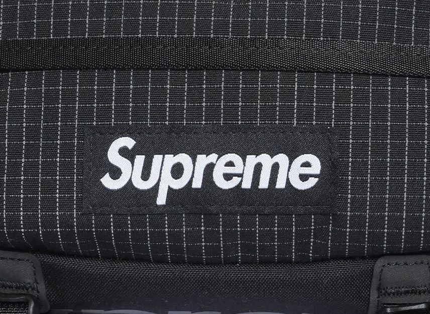 Supreme Gürteltasche Schwarz (24SS)
