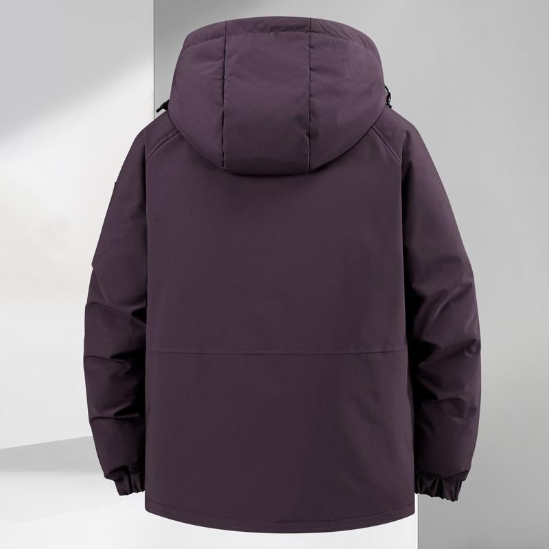 Nadměrná velikost 5XL-11XL Módní pánské parky Zimní kabát s kapucí Vodotěsný Ležérní Volný Silný Teplý Nadměrný svrchní oděv Pánské bundy