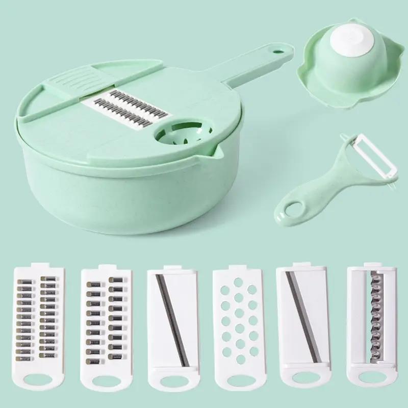 Multi-Function ly Vegetable Cutter Grater Potato Radish Slicer and Shredder Kitchen Utensil Convenience Tools 3