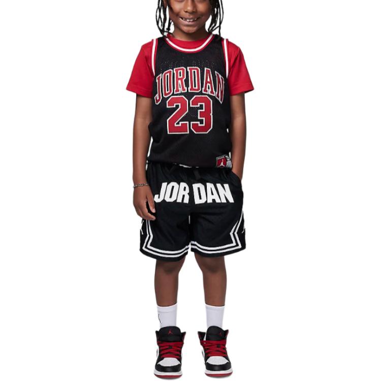 Jordan Shorts Children Aged 3 7 Years Old Black HQ7213-010