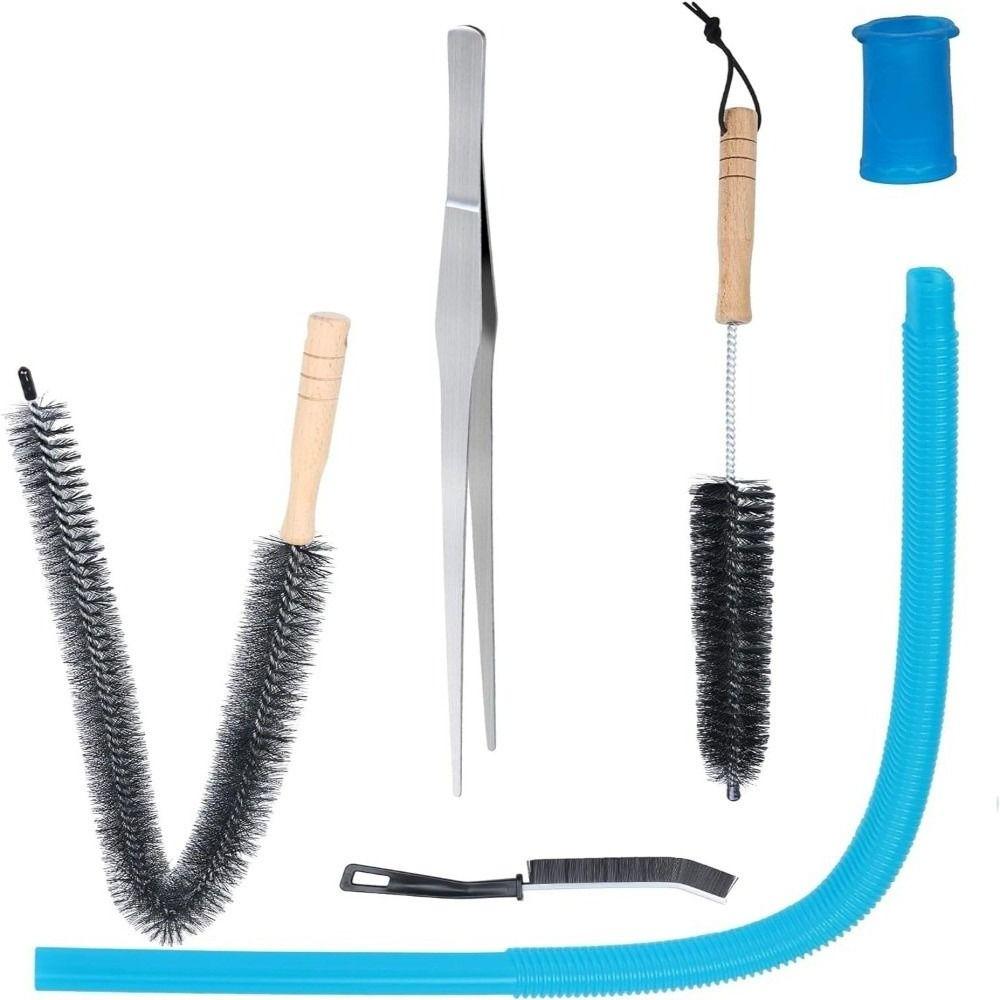5PCS Universal Dryer Vent Cleaner Kit Vacuum Hose Attachment Compatible Most Vacuum Cleaners